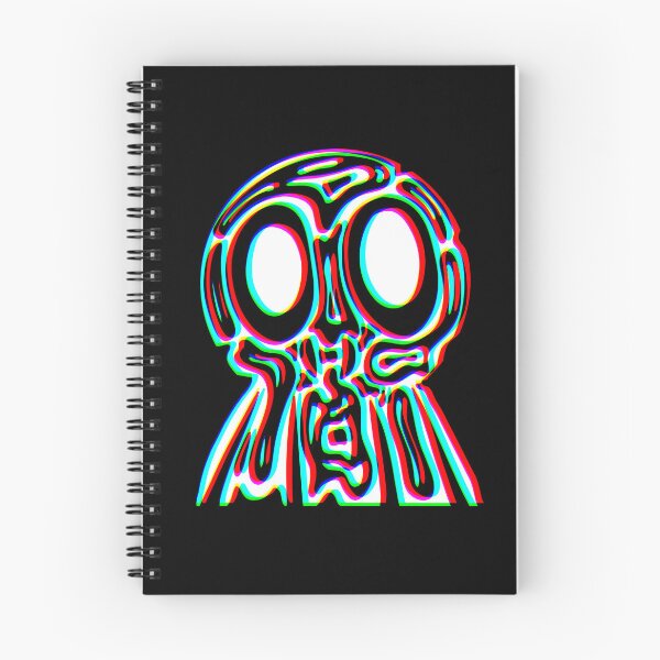Item preview, 3d Tribal Skull - 3d Trippy Skull designed and sold by mikeymadness.