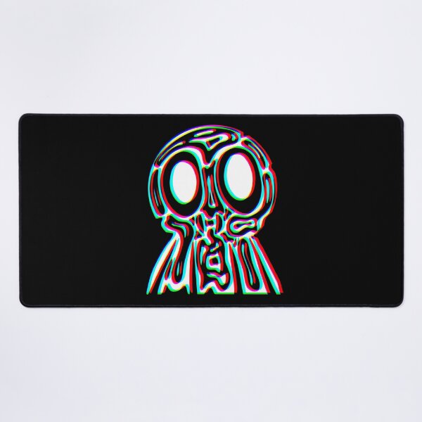 Item preview, 3d Tribal Skull - 3d Trippy Skull designed and sold by mikeymadness.