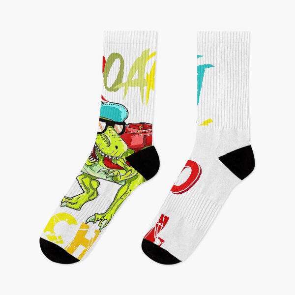 Item preview, Roaring Into 100 Days Of School Dinosaur Rex Boys   designed and sold by SamArtistbyAUS.