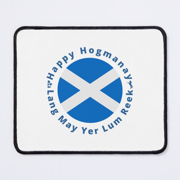 Item preview, Happy Hogmanay Lang May Yer Rum Leek Scottish New Year's Eve designed and sold by ModkMerch.