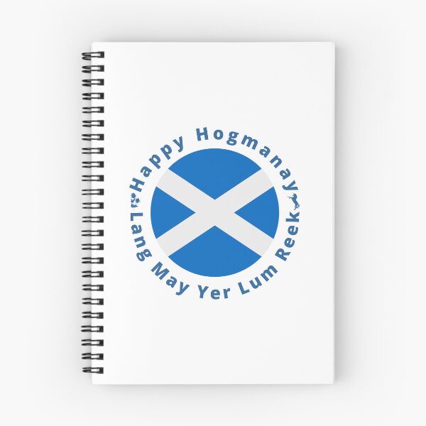 Item preview, Happy Hogmanay Lang May Yer Rum Leek Scottish New Year's Eve designed and sold by ModkMerch.