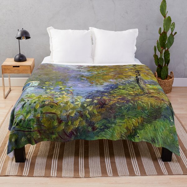 Item preview, The Studio Boat by Claude Monet designed and sold by tomorrowsart.
