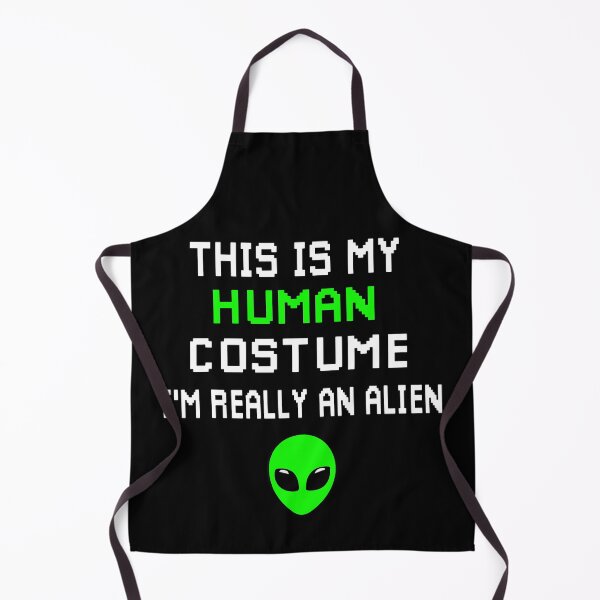 Item preview, This is My Human Costume I'm Really An Alien Funny designed and sold by Helbon-art.