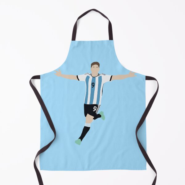 Item preview, Julian Alvarez Argentina Striker Goal Celebration designed and sold by shahstickerinc.