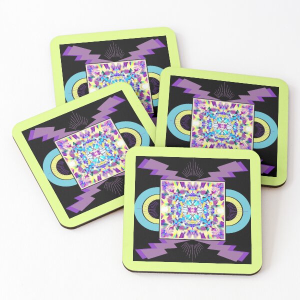 Item preview, Mirror cracked Kaleidoscope in retro Style design designed and sold by CoyoteGifts.