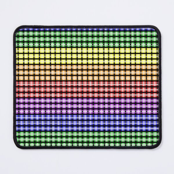 Item preview, Rainbow Plaid Pattern designed and sold by Anthony Seeker.