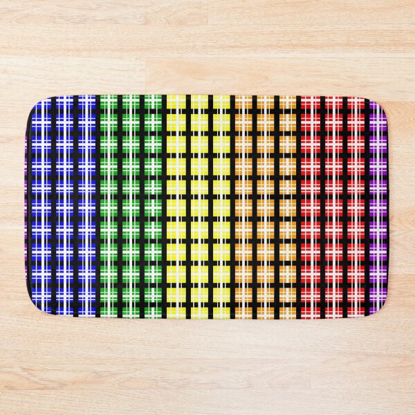 Item preview, Rainbow Plaid Pattern designed and sold by Anthony Seeker.