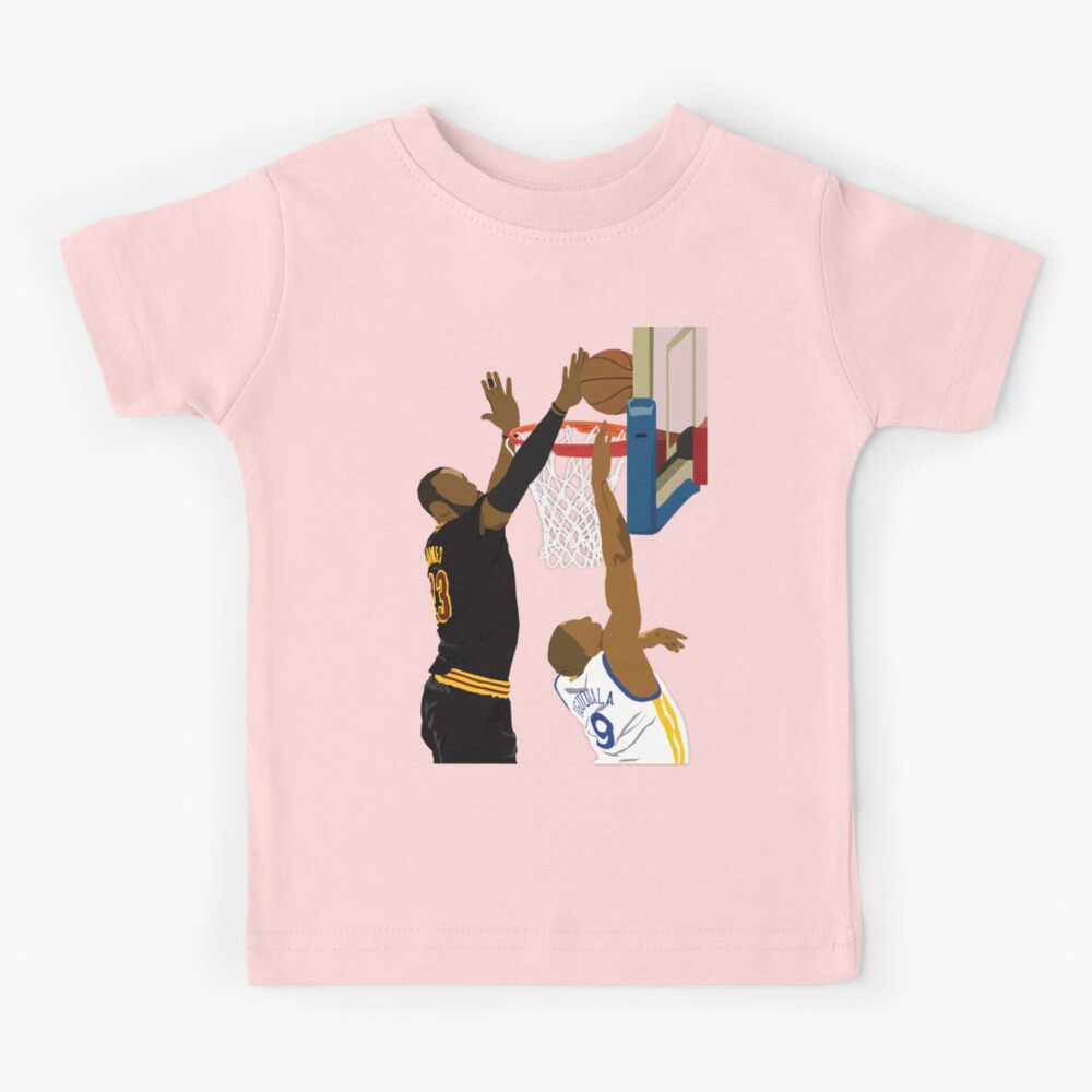 LeBron James Iconic Dunk Kids T-Shirt for Sale by RatTrapTees