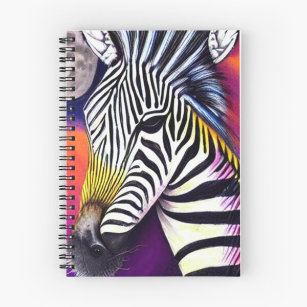 Item preview, African Zebra with Sunset Watercolor  designed and sold by Huesoffun.
