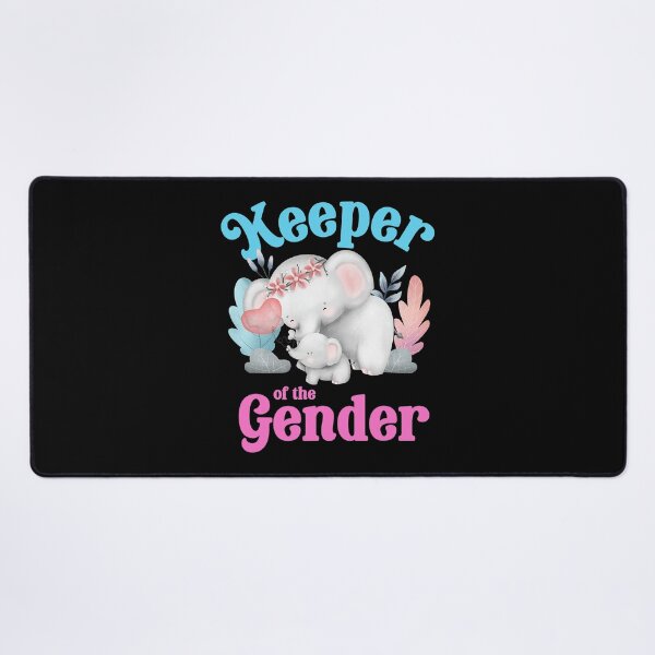 Item preview, Elephant Keeper Of The Gender Cute Baby Reveal Party designed and sold by Helbon-art.
