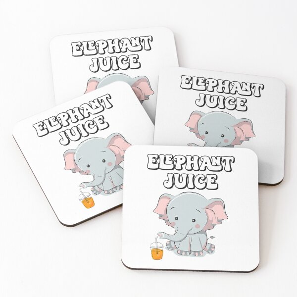 Item preview, Elephant Juice Cute Valentines Day I Love You designed and sold by Helbon-art.