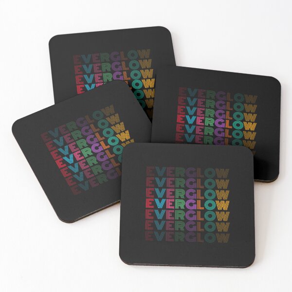 Item preview, Everglow Colorful Typography designed and sold by AliffStudio.