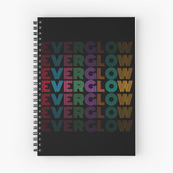 Item preview, Everglow Colorful Typography designed and sold by AliffStudio.