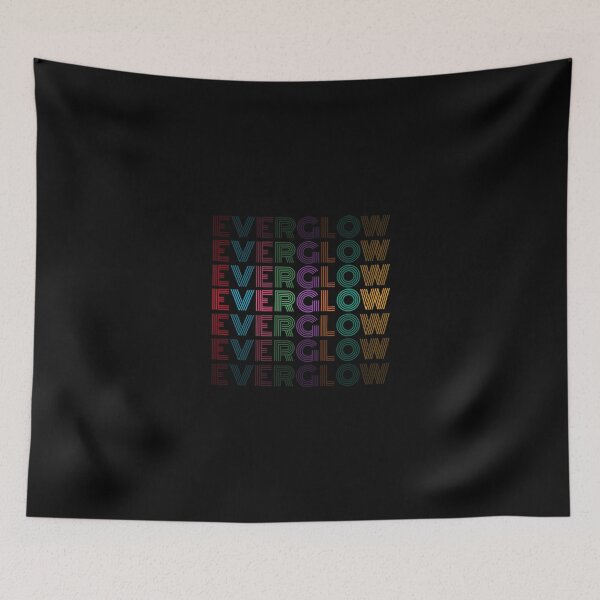 Item preview, Everglow Colorful Typography designed and sold by AliffStudio.