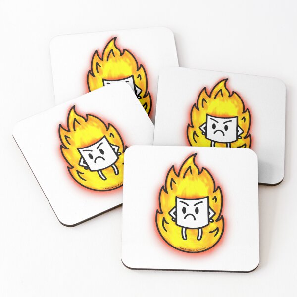 Item preview, Angry Marshmallow designed and sold by cheddarbacon116.