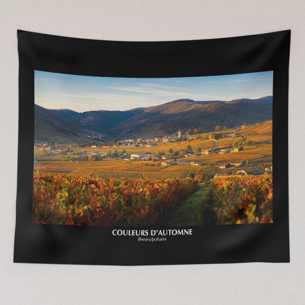 Item preview, Village of Quincié in autumn colors designed and sold by Gaël FONTAINE.