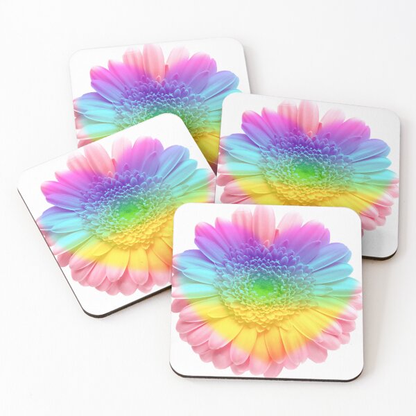 Item preview,  Pink camellia flower rainbow heart designed and sold by TJ-Allen.