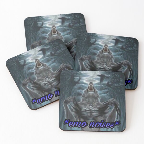 Item preview, Emo wolf is mad designed and sold by athanimeworm.