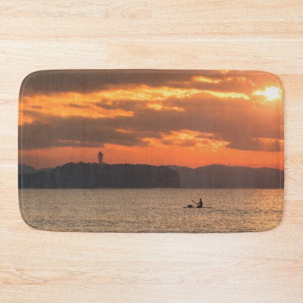 Item preview, Chigasaki Beach Sunrise with Enoshima - Japan designed and sold by Jordan McChesney.