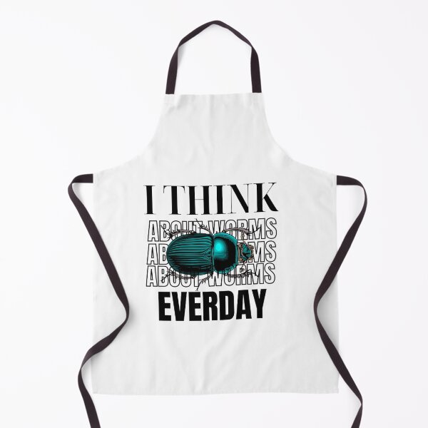 Item preview, I Think About Worms Every Day designed and sold by ffstyles.
