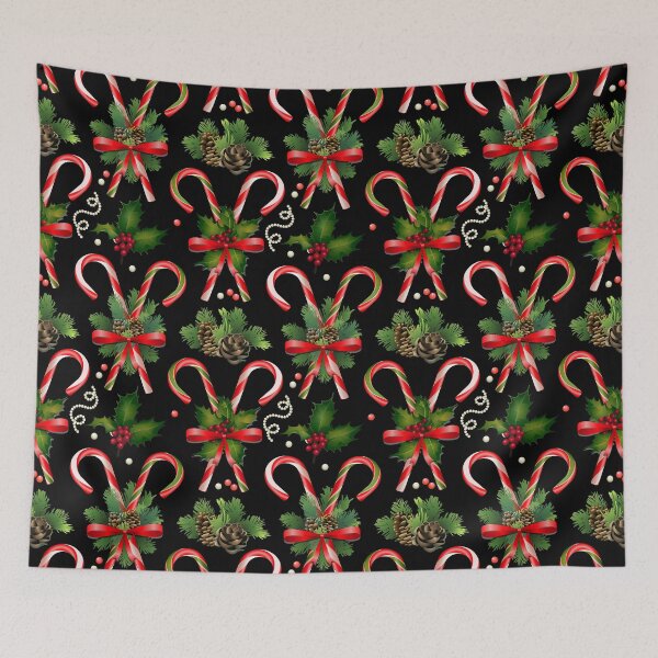 Item preview, Traditional christmas candies with coniferous and holly decorations designed and sold by Ekaterina Glazkova.