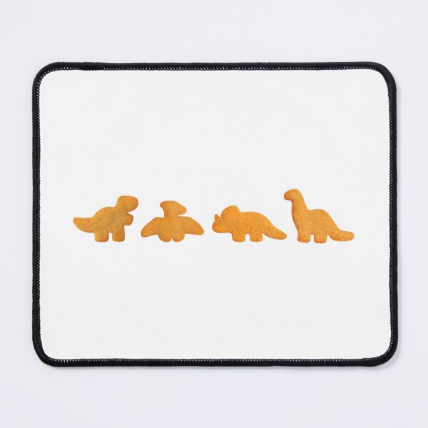 Item preview, Dinos Chicken Nuggets Pattern Funny Realistic Dino designed and sold by Forgiva Kobolds.