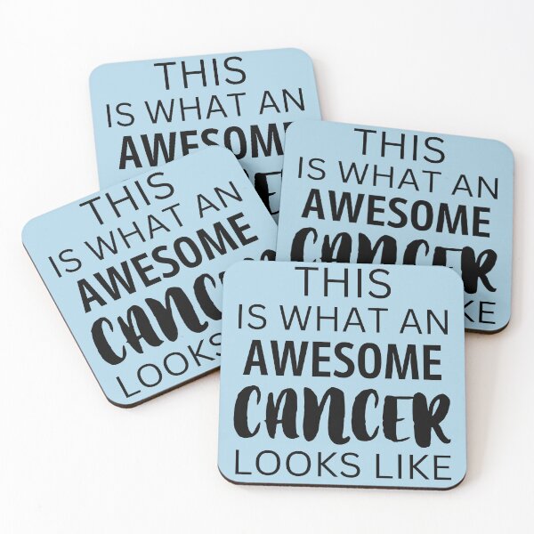 Item preview, This is What an Awesome Cancer Looks Like designed and sold by Hellofriendco.