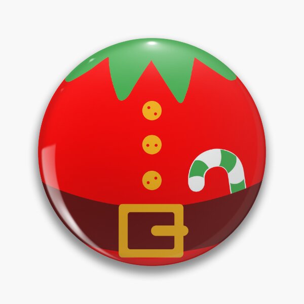 Item preview, Elf Costume scarf and buttons | Funny Elf Costume Christmas designed and sold by Nfty-Planet01.