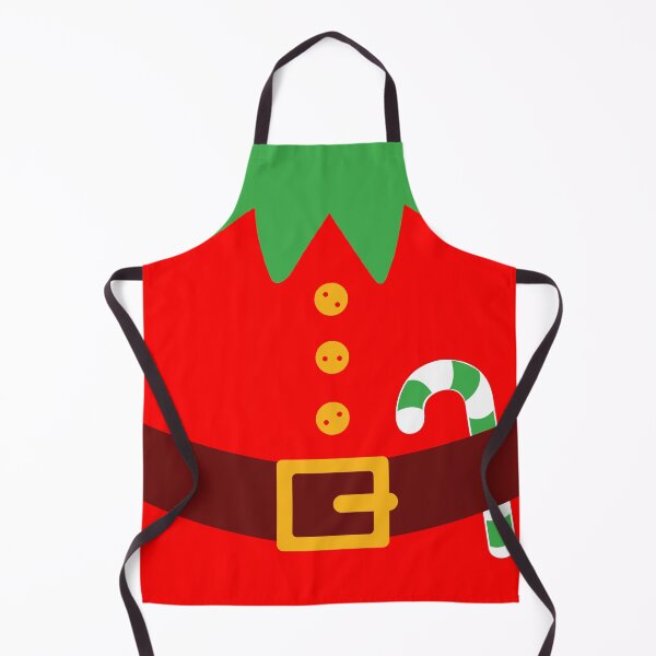 Item preview, Elf Costume scarf and buttons | Funny Elf Costume Christmas designed and sold by Nfty-Planet01.
