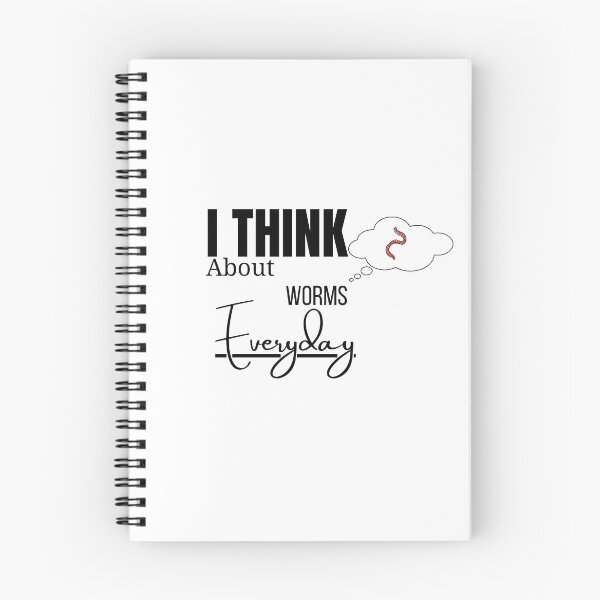Item preview, I Think About Worms Every Day designed and sold by ffstyles.