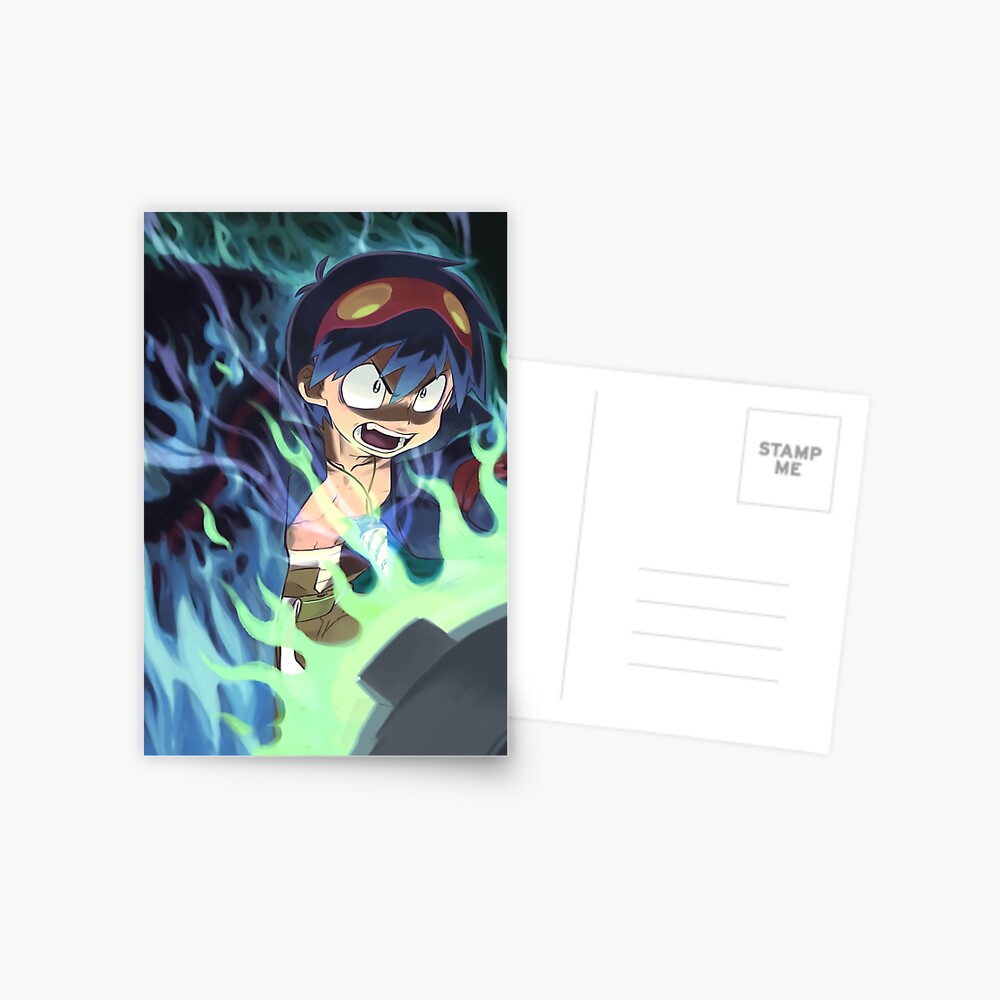 Super Tengen Toppa Gurren Lagann Postcard for Sale by