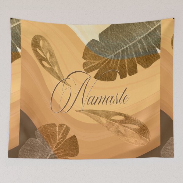 Item preview, Namaste yoga relaxing artwork  designed and sold by TipTopTapo.