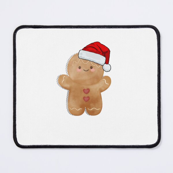 Item preview, Gingerbread wearing Christmas hat designed and sold by Eckaa.