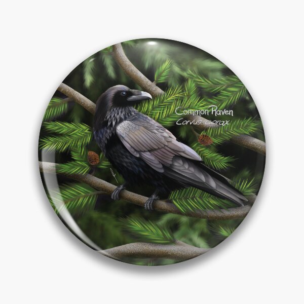 Item preview, AnemalSoul - Common Raven designed and sold by AnemalSoul.