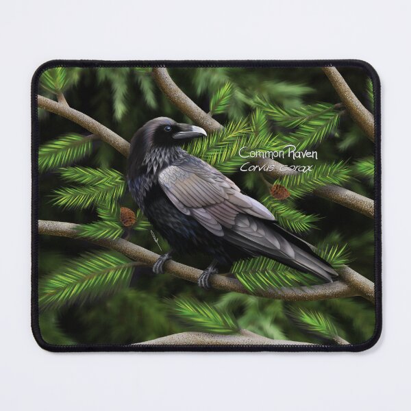 Item preview, AnemalSoul - Common Raven designed and sold by AnemalSoul.