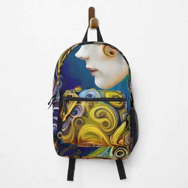 Item preview, Ornamental swirly girl portrait designed and sold by 4Seasons.