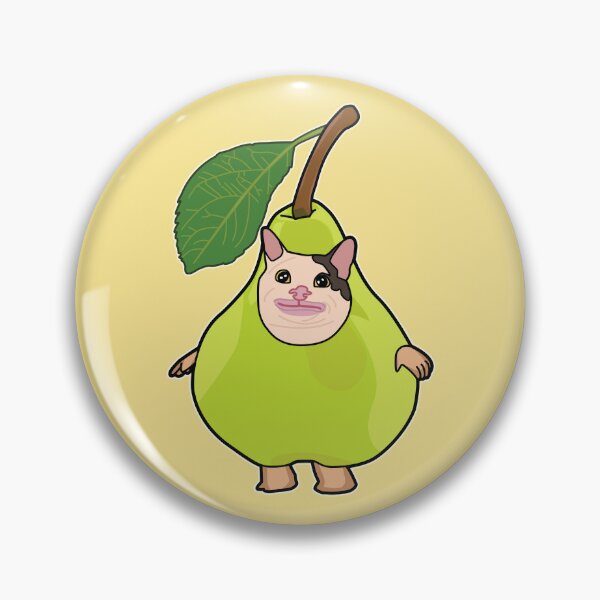 Item preview, Pear Beluga Cat fruit meme designed and sold by Rzera-.