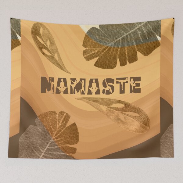 Item preview, Namaste yoga position artwork  designed and sold by TipTopTapo.