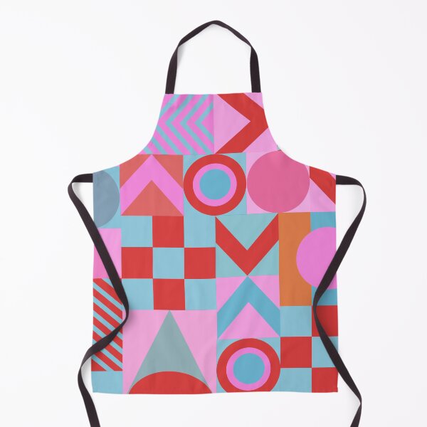Item preview, seamless geometric pattern with triangles circles four squares designed and sold by UnloveToy10.