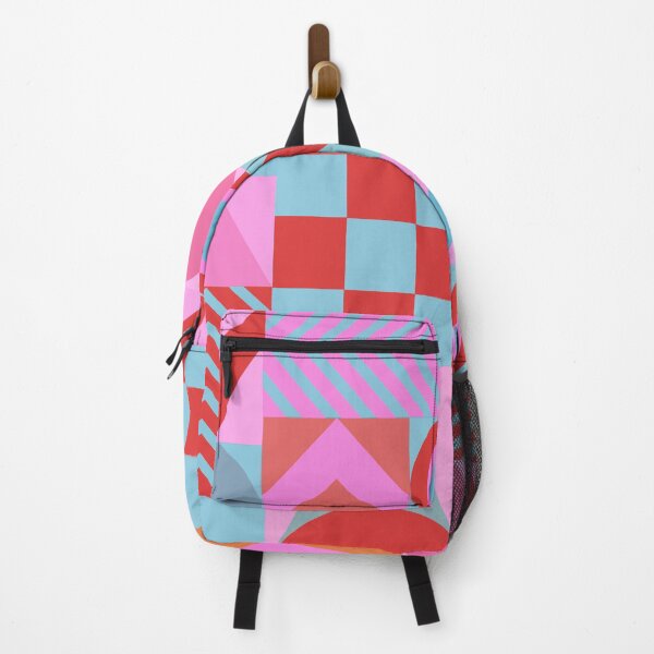Item preview, seamless geometric pattern with triangles circles four squares designed and sold by UnloveToy10.