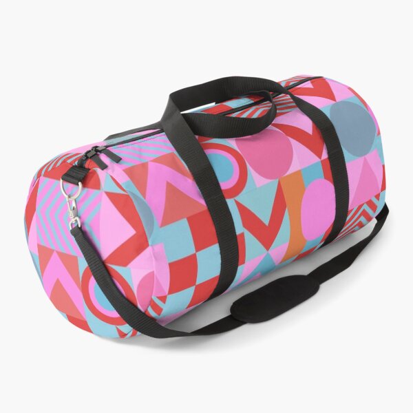 Item preview, seamless geometric pattern with triangles circles four squares designed and sold by UnloveToy10.