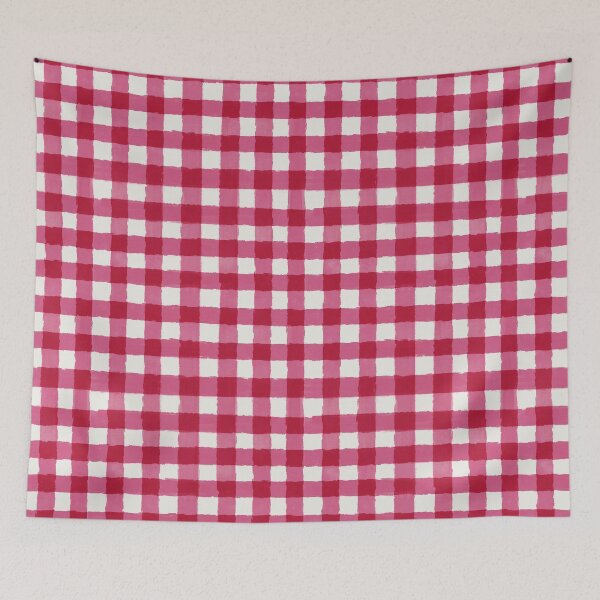 Aperçu de l'œuvre Pink Check créée et vendue par Auliv Art.
