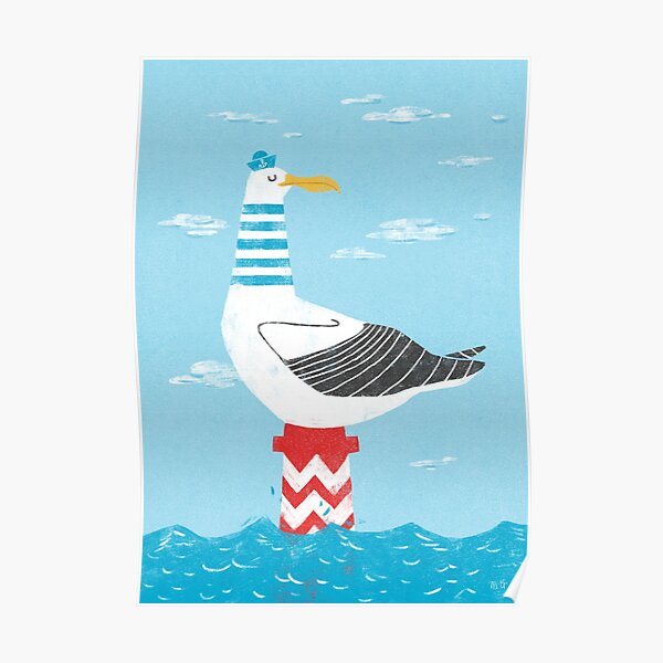 Seagull albatross Poster