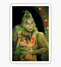 Funny Grinch Sticker
