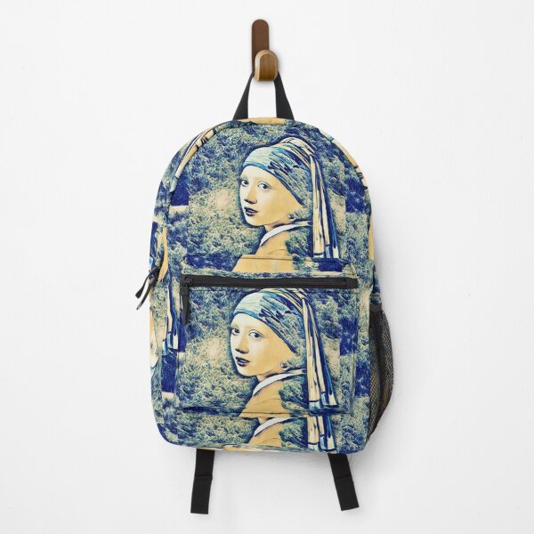 Item preview, Girl with a Pearl Earring and The Great Wave off Kanagawa Mashup designed and sold by CristalleLisa.