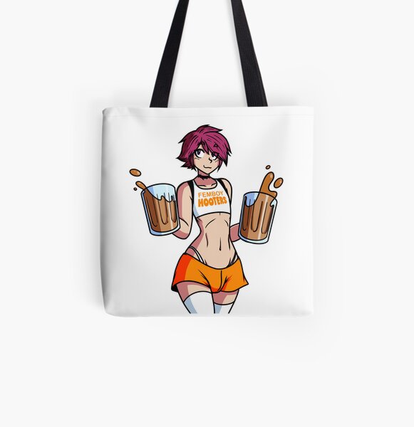 femboy hooters Tote Bag for Sale by Makdrawsit