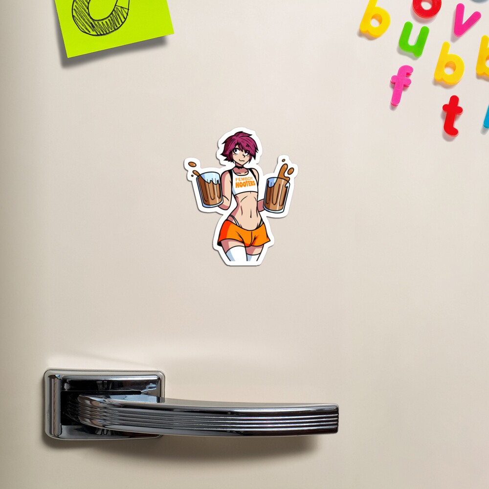 Femboy Hooters Sticker for Sale by Captaintaco2345