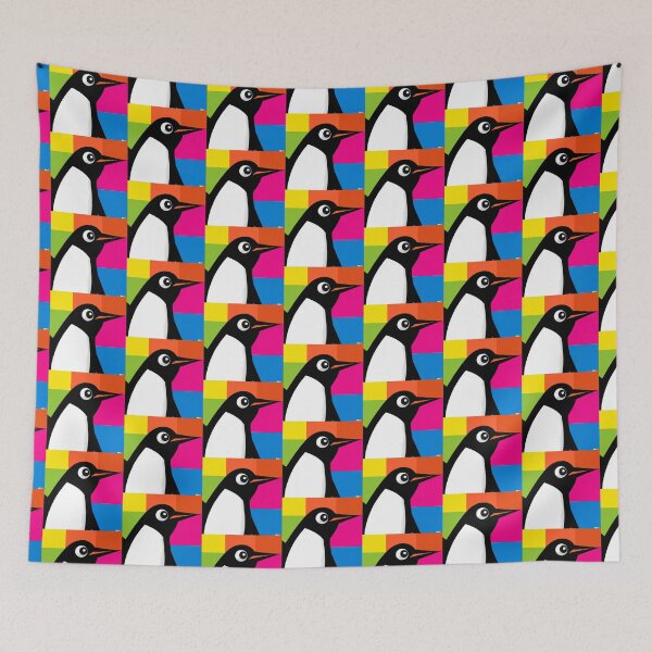 Item preview, Pop Art Penguin  designed and sold by StickerBird.