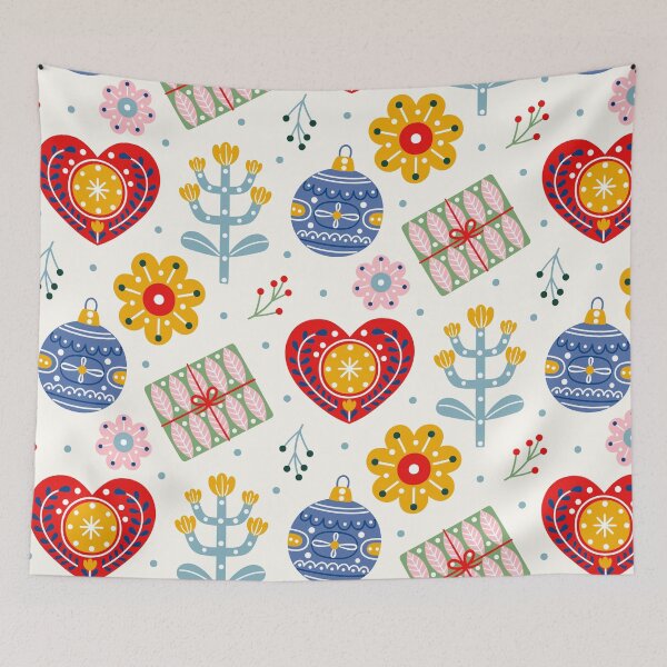 Item preview, Cute Christmas Pattern designed and sold by Vector Scout Lab.