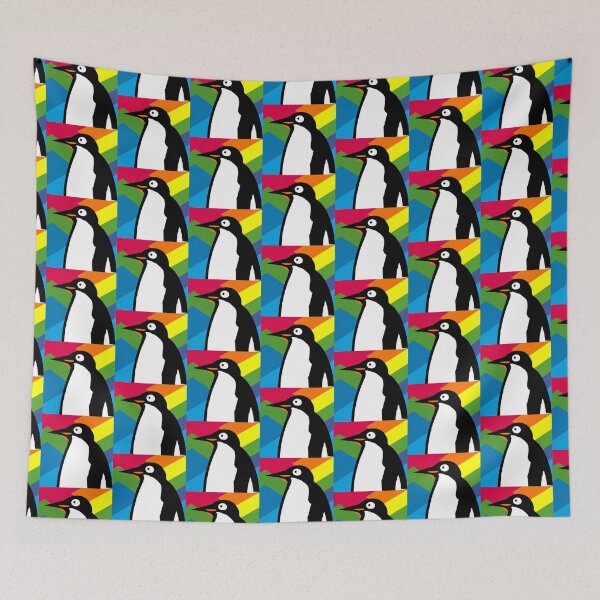 Item preview, Pop Art Penguin  designed and sold by StickerBird.